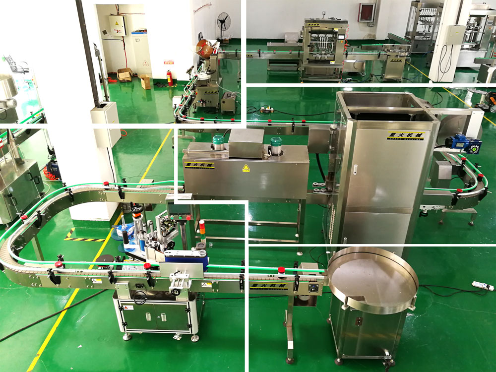 調味品自動灌裝生產線-大型醬料灌裝設備生產線(圖1)